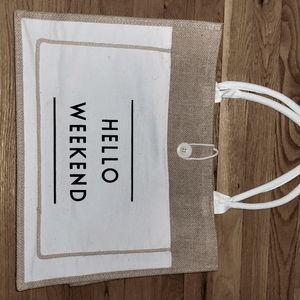 Beach/weekend tote
